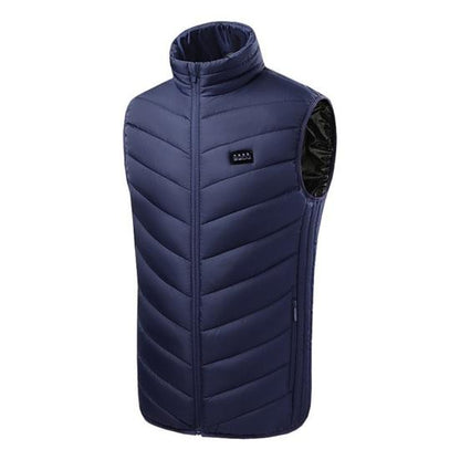 Unisex Sleeveless Heated Vest for Winter Hunting and Hiking