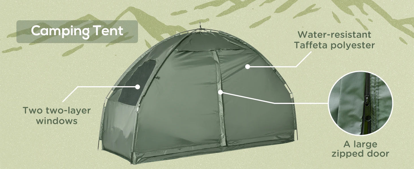 Multifunctional Folding Camping Tent With Sleeping Bag