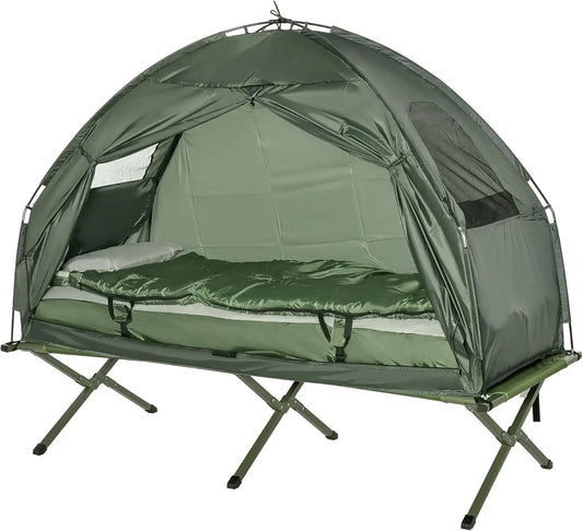 Multifunctional Folding Camping Tent With Sleeping Bag