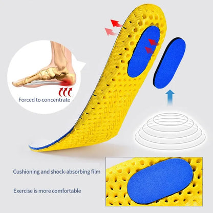 3 Pairs Memory Foam Orthopedic Insoles