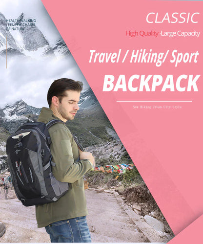 40L Travel Backpack Camping Hiking Bag